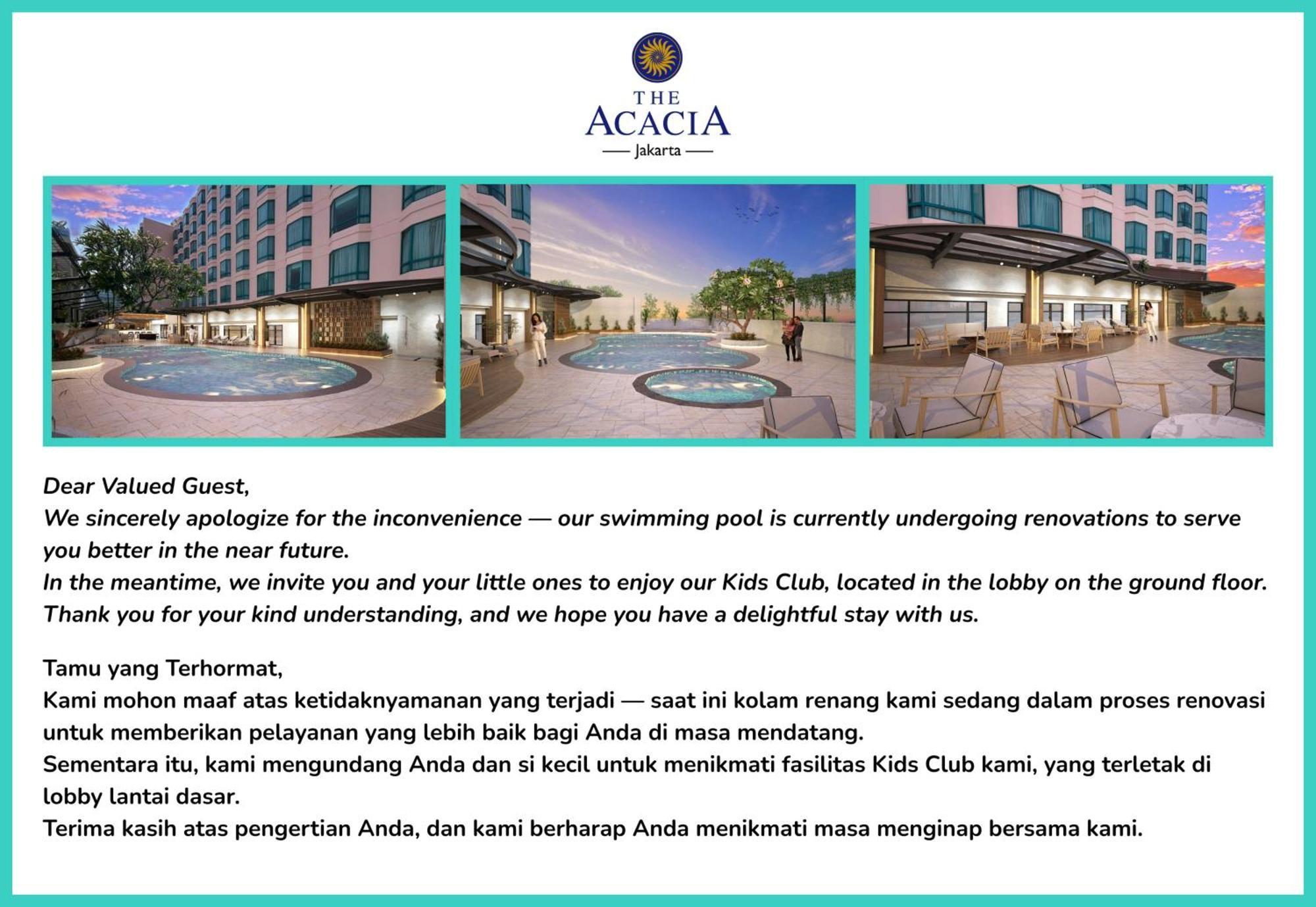 The Acacia Hotel Jakarta Exteriör bild